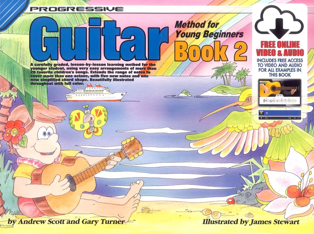 Progressive Guitar Method For Young Beginners 2 Sheet Music Songbook