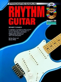 Progressive Rhythm Guitar Book + Online Sheet Music Songbook