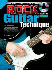 Progressive Rock Guitar Technique Book & Cd Sheet Music Songbook