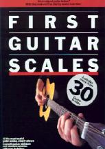First Guitar Scales Inc Tab Book Only Sheet Music Songbook