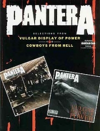Pantera Vulgar Display/cowboys From Hell Sel Tab Sheet Music Songbook
