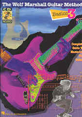 Wolf Marshall Guitar Method Basics 3 Book & Cd Tab Sheet Music Songbook