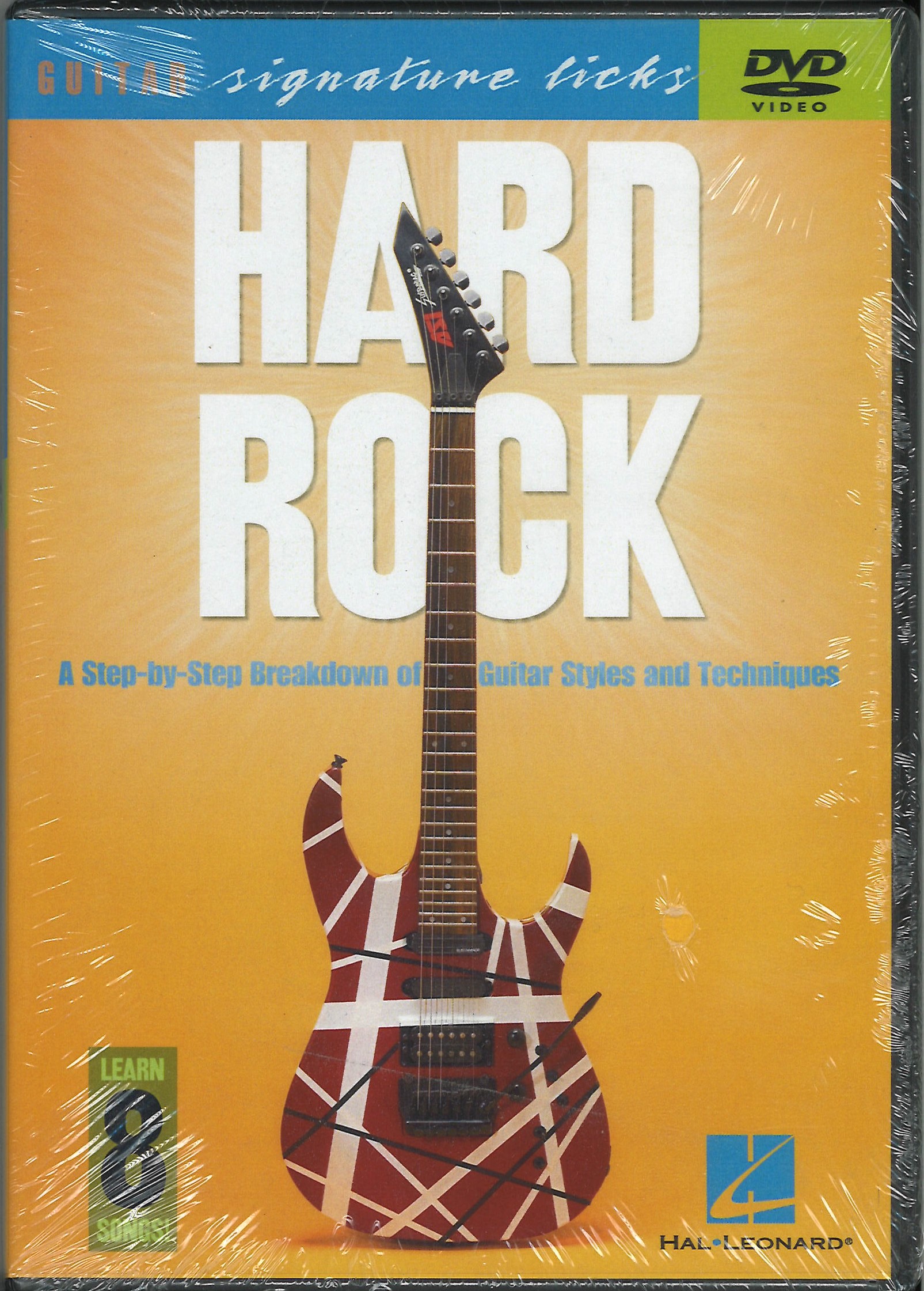 Hard Rock Guitar Signature Licks Dvd Sheet Music Songbook