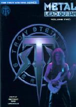 Metal Lead Guitar Vol 2 Stetina Book & Cd Tab Sheet Music Songbook