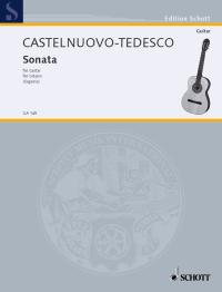 Castelnuovo-tedesco Sonata (d) Guitar Sheet Music Songbook