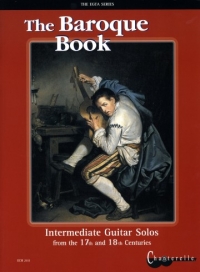 Baroque Book Intermediate Guitar Solos Sheet Music Songbook