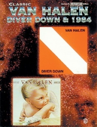 Van Halen Diver Down & 1984 (classic) Guitar Tab Sheet Music Songbook