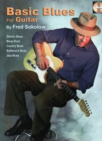 Basic Blues For Guitar Sokolow Book & Cd Sheet Music Songbook