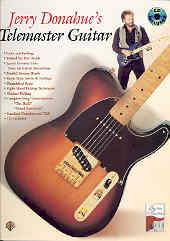 Jerry Donahue Telemaster Guitar Book & Cd Sheet Music Songbook