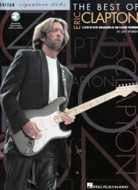 Eric Clapton Best Of Signature Licks Guitar+online Sheet Music Songbook