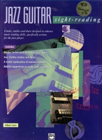 Jazz Guitar Sight Reading Levy Book & Cd Sheet Music Songbook