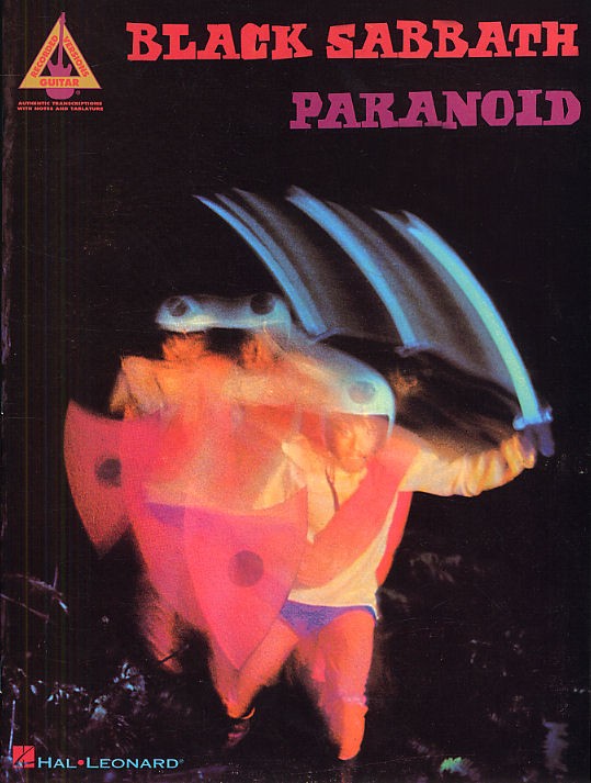 Black Sabbath Paranoid Rec Vers Guitar Tab Sheet Music Songbook