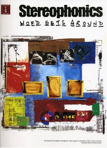 Stereophonics Word Gets Around Guitar Tab Sheet Music Songbook