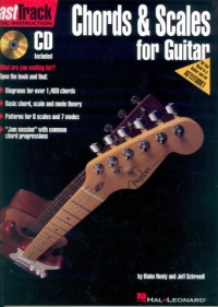 Fast Track Chords & Scales Book And Cd Guitar Sheet Music Songbook