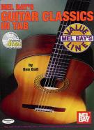 Guitar Classics In Tab Bolt Book & Audio Sheet Music Songbook