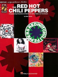 Red Hot Chili Peppers Guitar Signature Licks Bk&cd Sheet Music Songbook