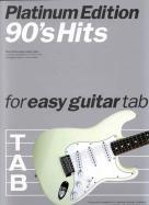 90s Hits Platinum Edition Easy Guitar Tab Sheet Music Songbook