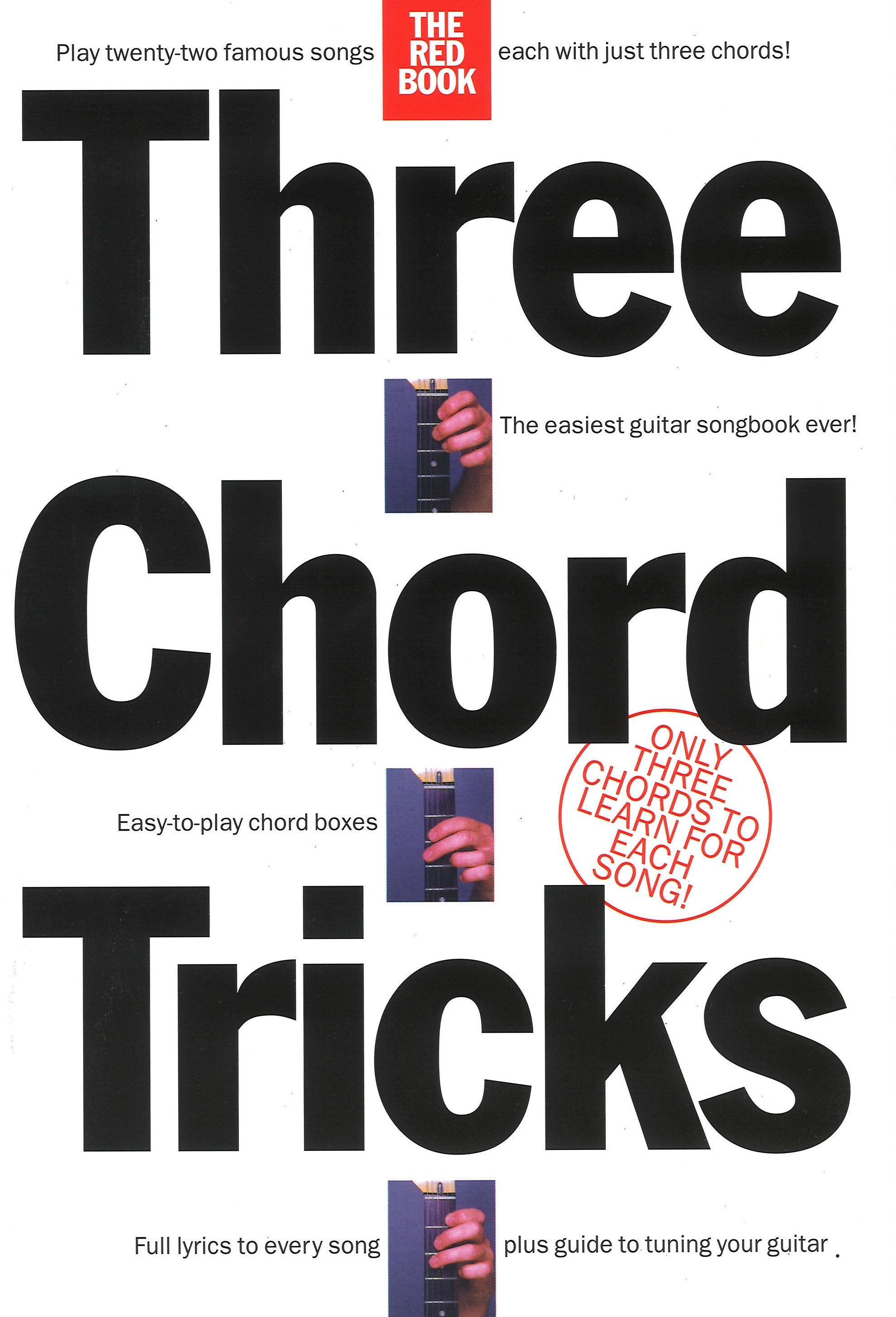 3 Chord Tricks Red Book Guitar Lyrics/chords Sheet Music Songbook