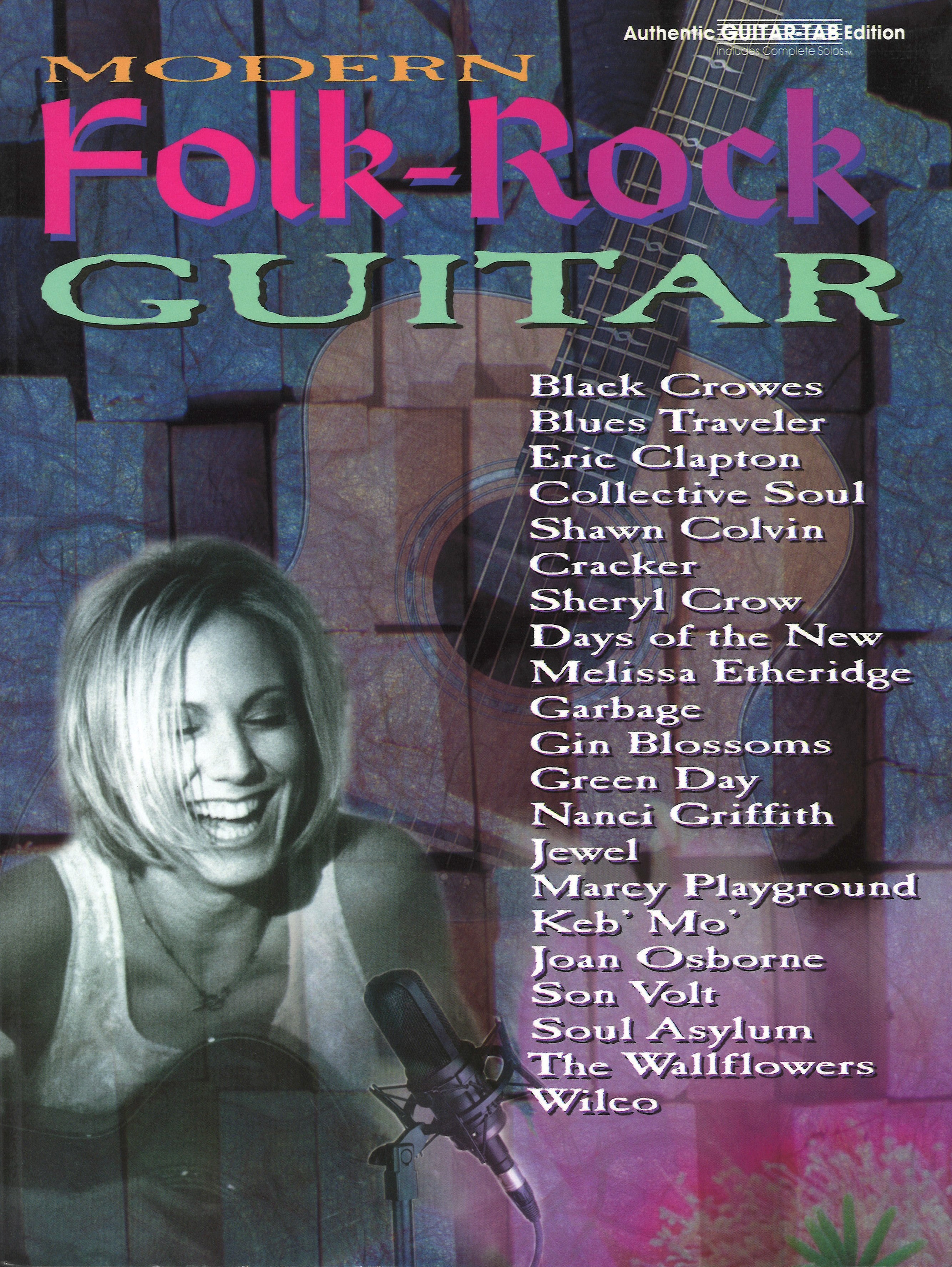 Modern Folk Rock Guitar Tab Sheet Music Songbook