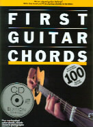 First Guitar Chords Book & Cd Sheet Music Songbook