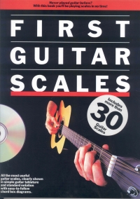 First Guitar Scales Inc Tab Book & Cd Sheet Music Songbook