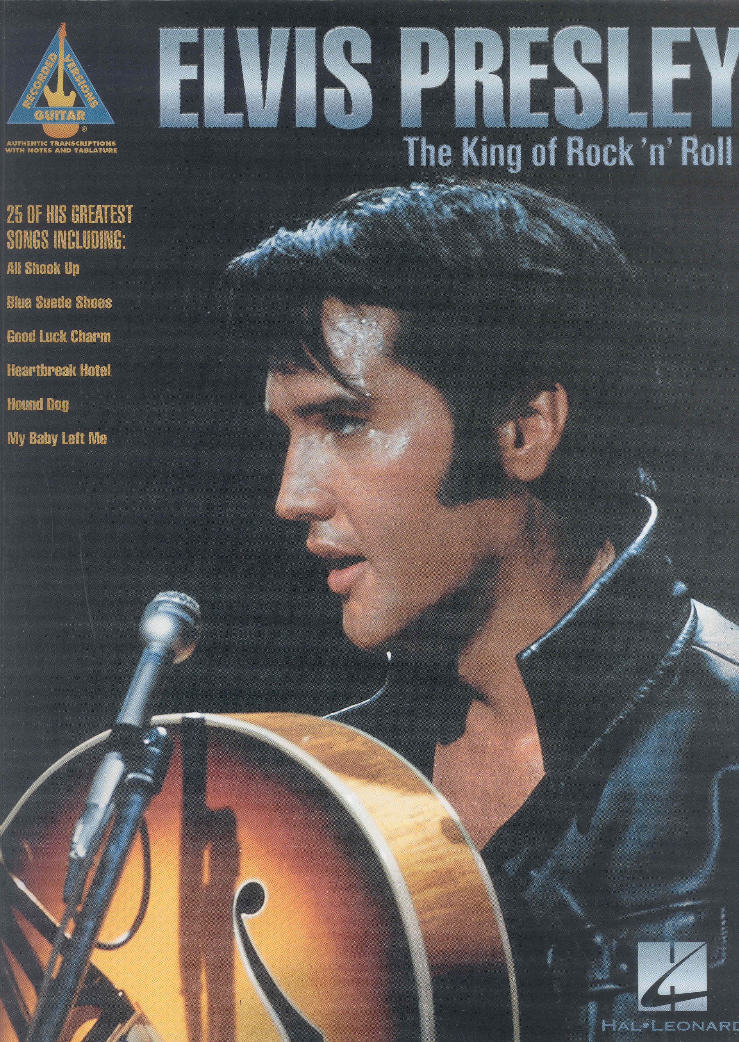 Elvis Presley King Of Rock & Roll Guitar Tab Sheet Music Songbook