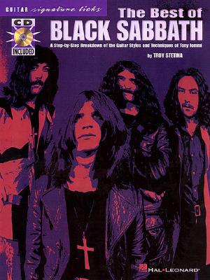 Black Sabbath Best Of Gtr Signature Licks Bk & Cd Sheet Music Songbook