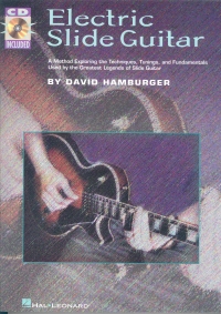 Electric Slide Guitar Book & Cd Hamburger Sheet Music Songbook