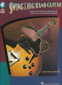 Swing & Big Band Guitar Johnston Book & Audio Sheet Music Songbook