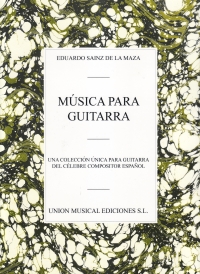 Sainz De La Maza Guitar Sheet Music Songbook