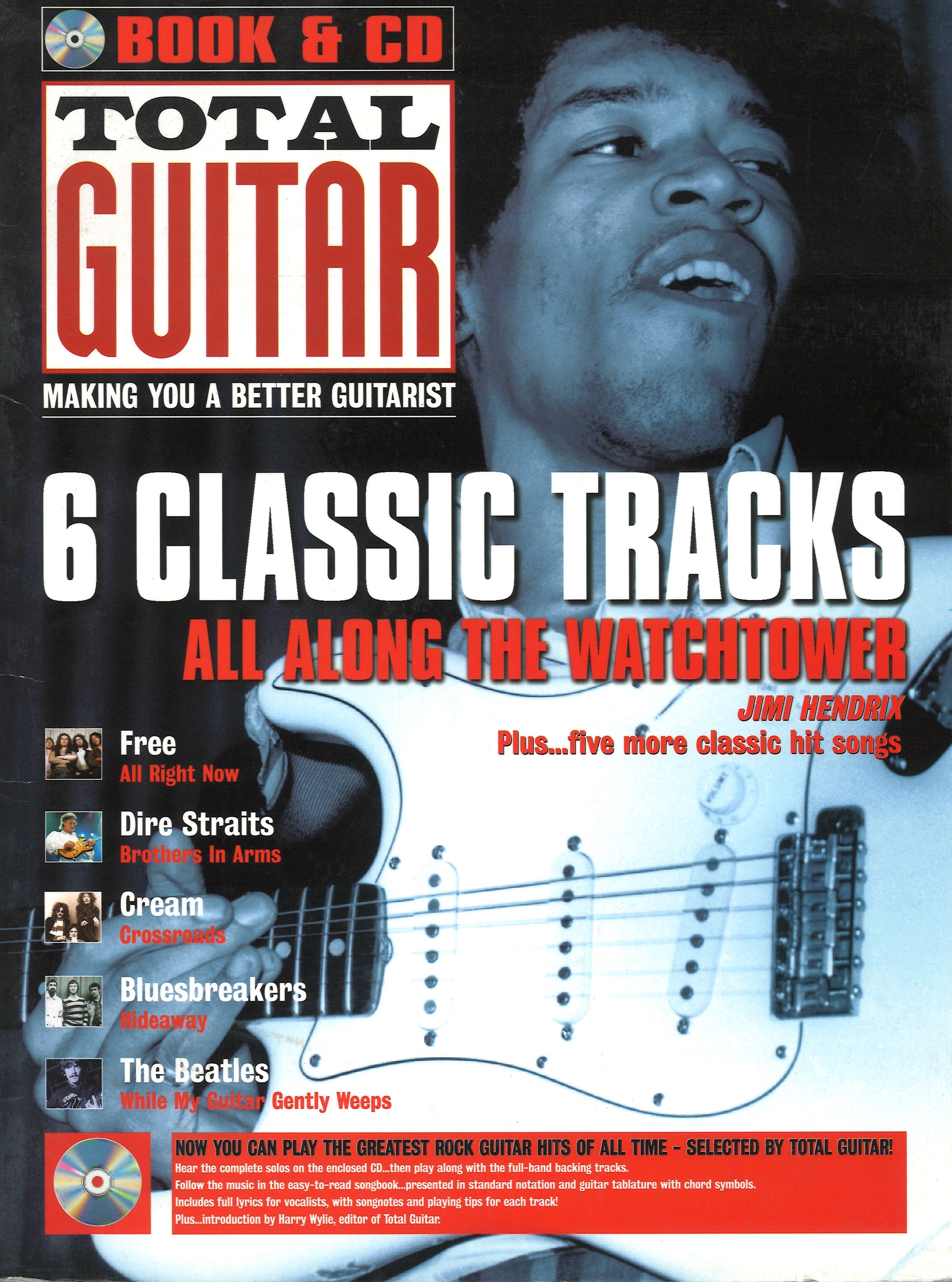 Total Guitar Classic Tracks 3 Book & Cd Sheet Music Songbook