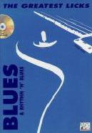 Greatest Licks Blues + Rhythm & Blues Pox Bk & Cd Sheet Music Songbook