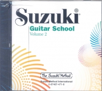 Suzuki Guitar School Vol 2 Cd Only Sheet Music Songbook