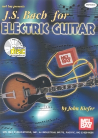 Bach For Electric Guitar Book & Online Sheet Music Songbook