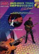 Jazz Rock Triad Improvising For Guitar Bk & Cd Tab Sheet Music Songbook