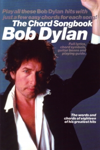 Bob Dylan Chord Songbook Guitar Sheet Music Songbook