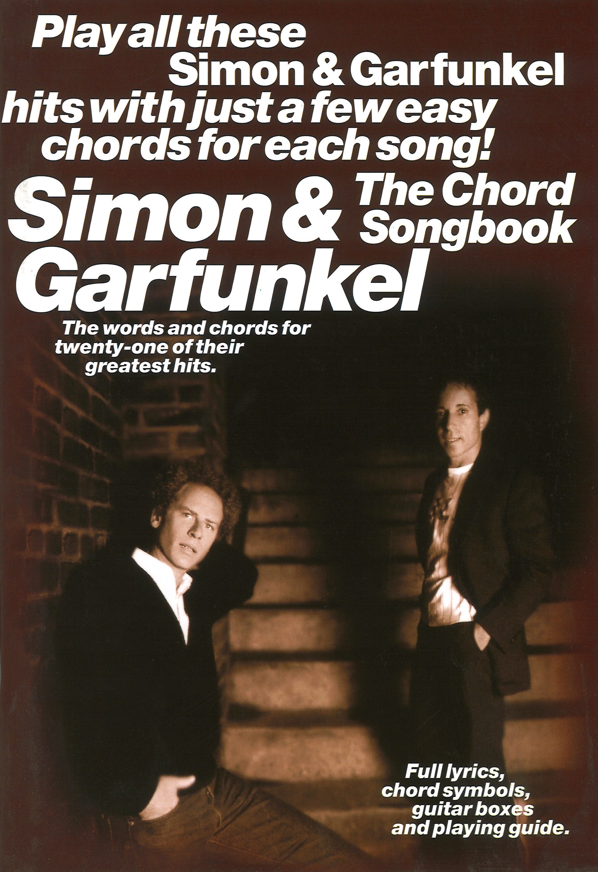 Simon & Garfunkel Guitar Chord Songbook Sheet Music Songbook