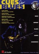 Cues For Blues Guitar Kastelein/jong Book & Cd Sheet Music Songbook