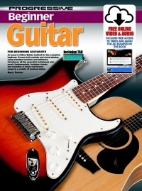 Progressive Beginner Guitar Book + Online Sheet Music Songbook