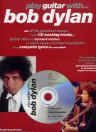 Bob Dylan Play Guitar With Book & Cd Sheet Music Songbook
