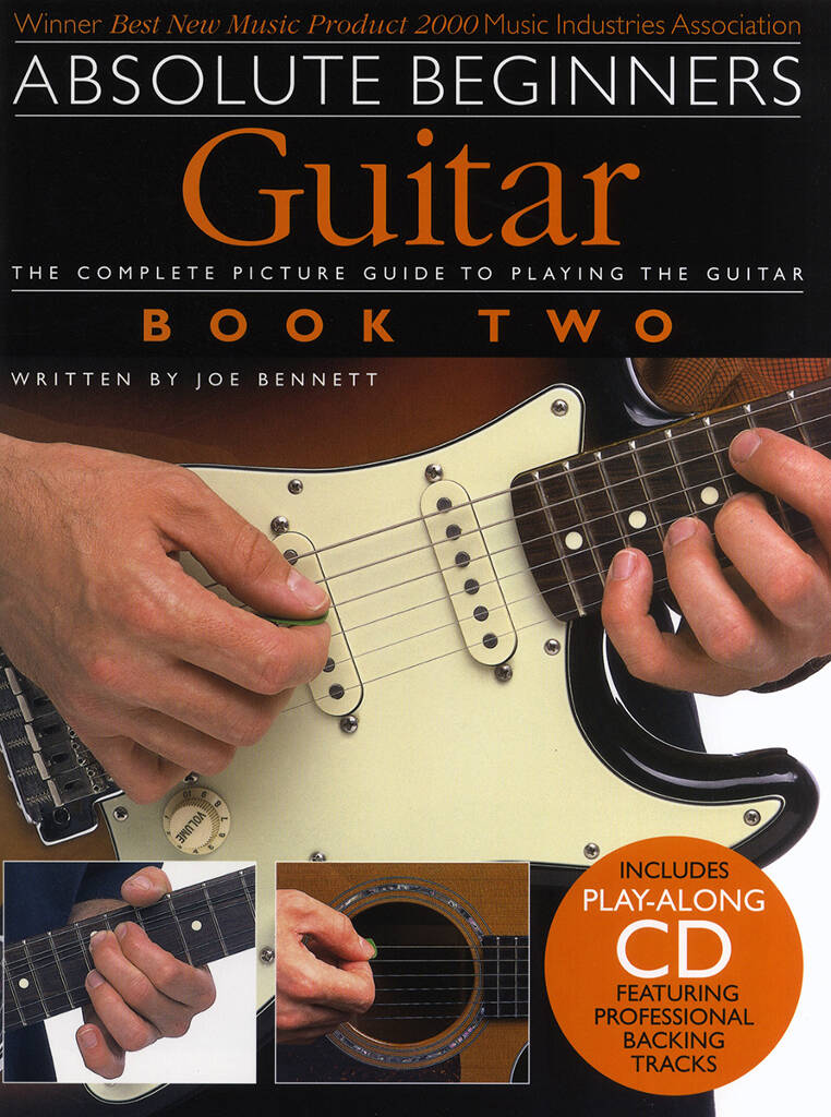 Absolute Beginners Guitar Book 2 Book & Cd Sheet Music Songbook