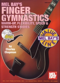 Finger Gymnastics Book & Cd Guitar Sheet Music Songbook