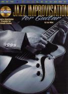 Jazz Improvisation For Guitar Wise Book & Cd Sheet Music Songbook