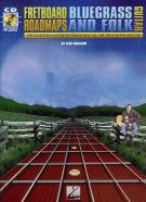 Fretboard Roadmaps Bluegrass & Folk Gtr Book & Cd Sheet Music Songbook