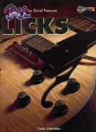 Jazz Licks Peterson Book & Cd Guitar Sheet Music Songbook