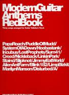 Modern Guitar Anthems Red Book Tab Sheet Music Songbook