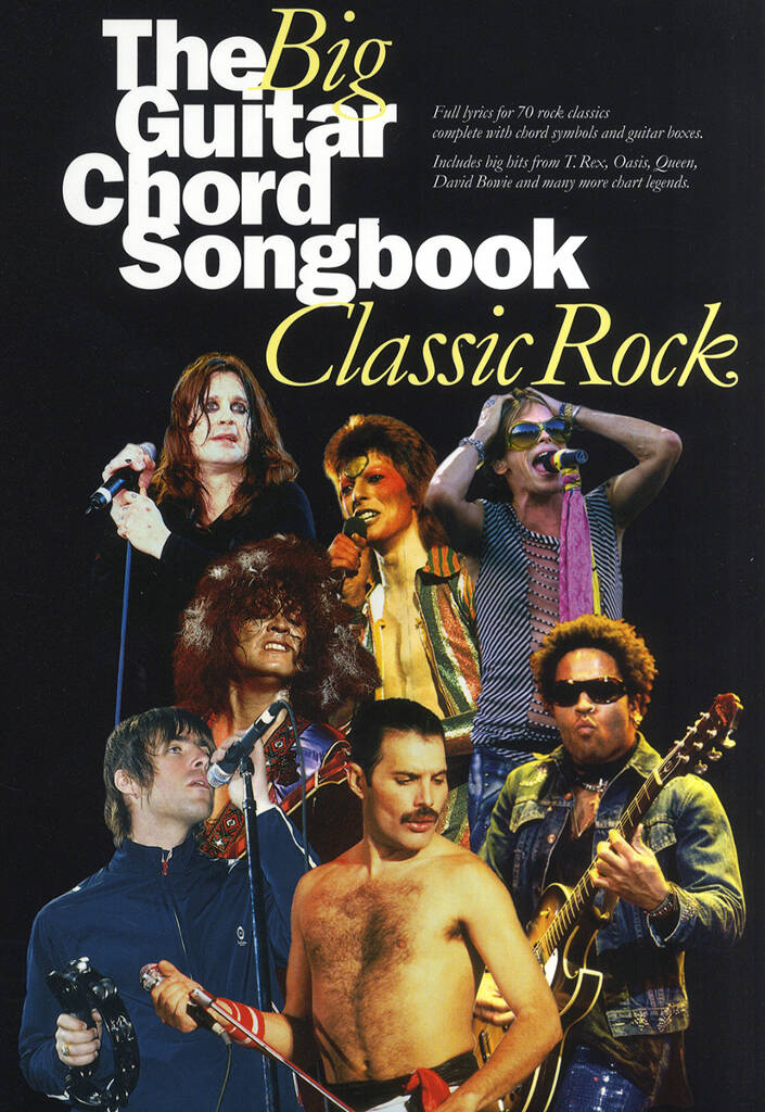 Big Guitar Chord Songbook Classic Rock Sheet Music Songbook