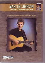 Martin Simpson Teaches Alternative Tunings Dvd Sheet Music Songbook