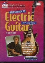Introduction To Electric Guitar Casey Dvd Sheet Music Songbook