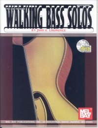 Walking Bass Solos Lawrence Book & Cd Guitar Sheet Music Songbook